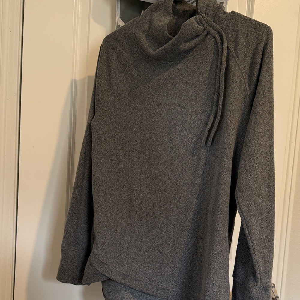 Maurices Charcoal Cowl Neck Sweater